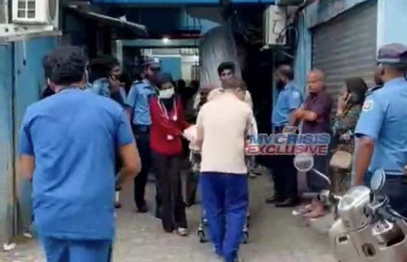 މާލޭ ހިޔާ 1 ގެ 5 ވަނަ ފްލޯއިން 60 އަހަރުގެ މީހަކު ވެއްޓިއްޖެ