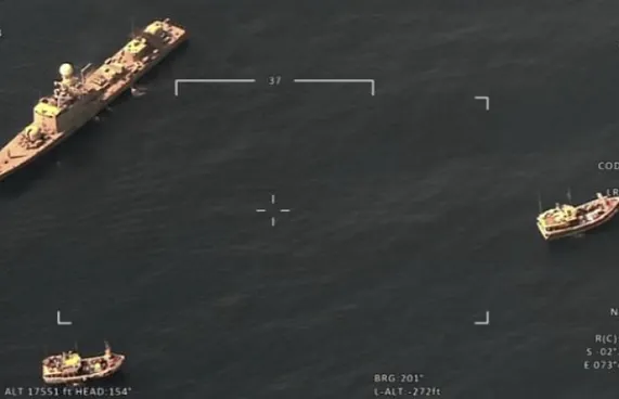 ދެކުނު ކަނޑުގެ ސަރަހައްދުން ލަންކާގެ ދެ ބޯޓެއް ހުއްޓުވައިފި