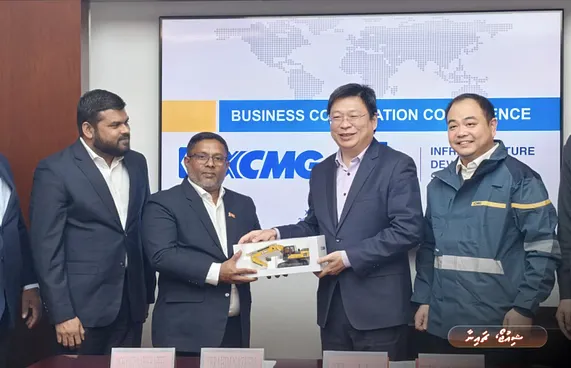 އާރުޑީސީއަށް ހެވީ މެޝިނަރީ ހޯދަން ޗައިނާގެ ކުންފުންޏަކަށް