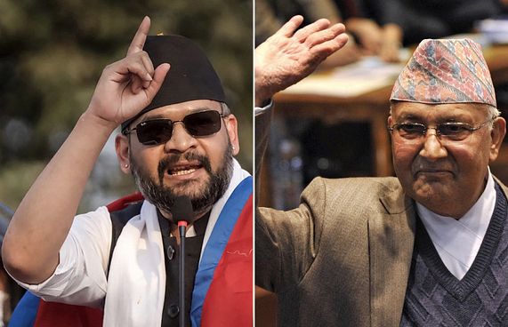 ނޭޕާލުގެ އާ ސަރުކާރުން ކުރީގެ ބޮޑުވަޒީރު ހައްޔަރުކޮށްފި