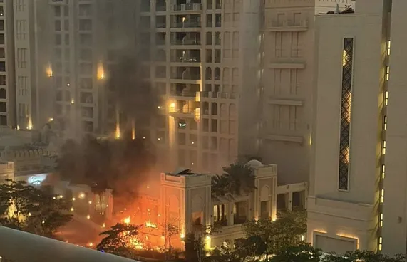 އީރާންގެ ހަމަލާއަކުން ދުބާއީގެ ހޮޓަލެއްގައި ރޯވެއްޖެ