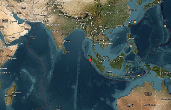 ސުމަޓްރާއަށް ބިންހެލުމެއް، ރާއްޖެއަށް ސީދާ އަސަރު ނުކުރާނެ!