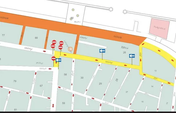 ބޭރު މަގުގެ ބައެއް ބަންދުކޮށް ޓްރެފިކް ފްލޯއަށް ބަދަލުތަކެއް