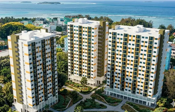 ވިލިމާލޭ 300 ފްލެޓުގެ ބިންގާ އަޅައިފި