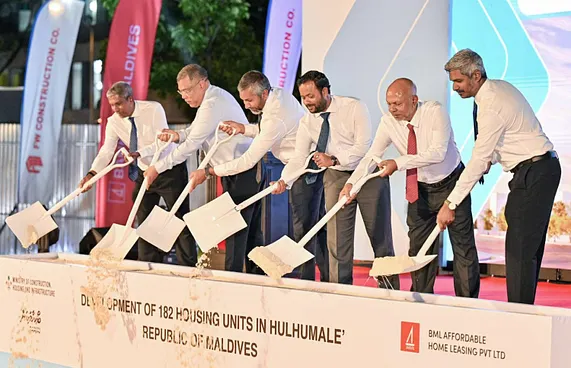 އެފޯޑަބަލް ހައުސިންގެ އިތުރު 182 ފްލެޓުގެ ބިންގާ އަޅައިފި