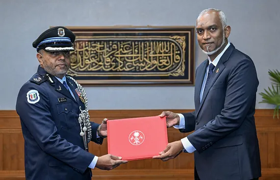 އާ ޕޮލިސް ކޮމިޝަނަރަކަށް އަހުމަދު މުހައްމަދު