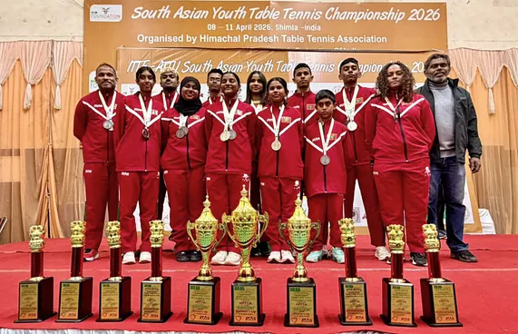 ތިން ރިހި މެޑައްޔާ އެކު ރާއްޖެ އަށް ތާރީހީ ކާމިޔާބެއް