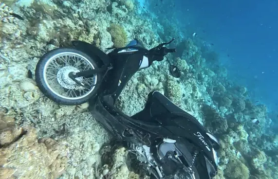 ކެންދޫ ކައުންސިލް ރައީސްގެ ސައިކަލު ކަނޑު ފައްތައިފި