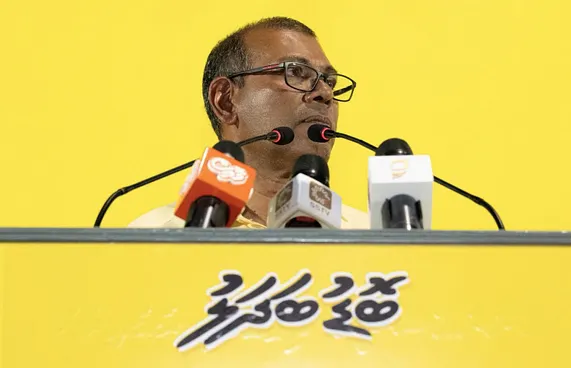 ވަގުތީ ޗެއާޕާސަންކަމާ ހަވާލުވާން ނަޝީދު ތައްޔާރު