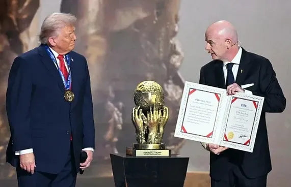 ފީފާގެ ޕީސް ޕްރައިޒް އުވާލަން ނޯވޭއިން ގޮވާލައިފި