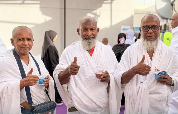ހައްޖުވެރިން އަރަފާތަށް ފުރުން ސައުދީ ގަޑިން މިރޭ 9 ގައި