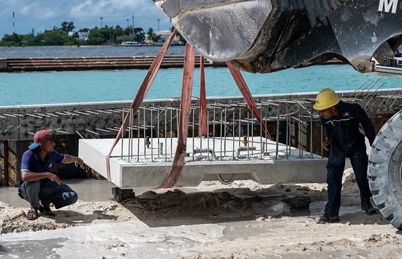 ކޮންސްޓްރަކްޝަން ދާއިރާ 41 ޕަސެންޓަށް ކުރިއަށް