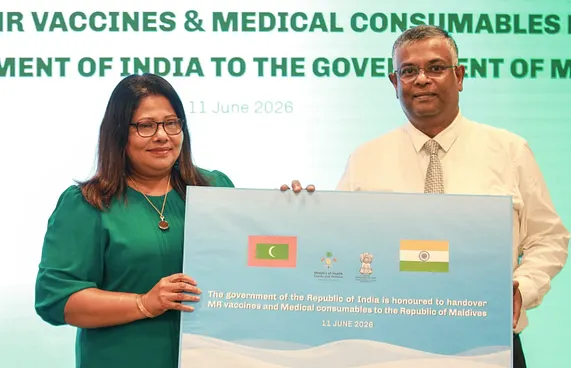 އިންޑިއާއިން ރާއްޖެއަށް ހިމަބިހީގެ ވެކްސިން ހަދިޔާކޮށްފި