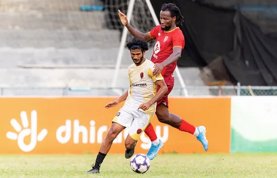 ނަޝީދުގެ ހެޓްރިކާއެކު ބިސްބުރު ޕްރިމިއާ ލީގު ޖާގައަކާ ގާތަށް