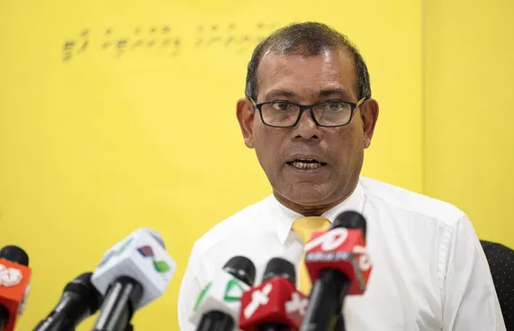 ރަނިންމޭޓުން އިއުލާންކުރާތީ ނަޝީދު ކަންބޮޑުވެވަޑައިގެންފި