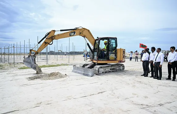 އުކުޅަހުގައި އަޅާ 50 ހައުސިން ޔުނިޓްގެ މަސައްކަތް ފަށައިފި