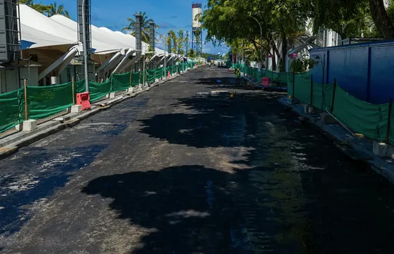 އަމީނީމަގުގެ ދެ ވަނަ ސެގްމަންޓަށް މަގު ހުސްކުރަން އެދިއްޖެ