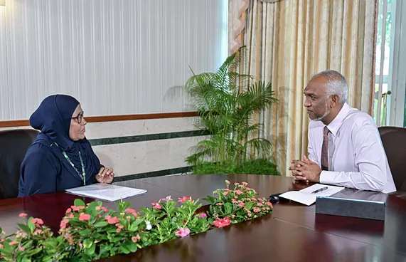 އަމާޒަކީ ގެޔަށް ގެންދަން ލިބޭ މުސާރަ ބޮޑުކޮށްދިނުން: ރައީސް