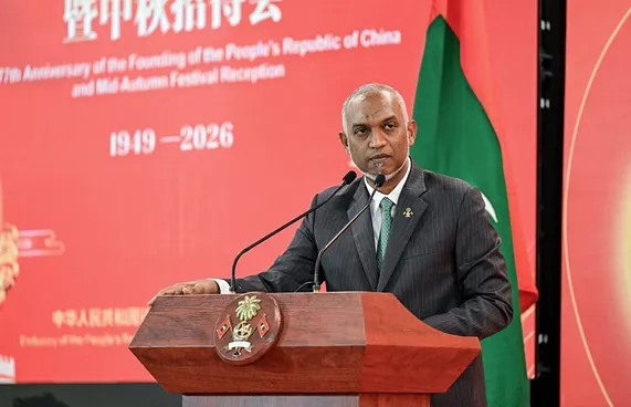 "ތަރައްގީގައި ޗައިނާގެ ހިއްސާ ދިވެހިންގެ ދިރިއުޅުމުން ފެނޭ"