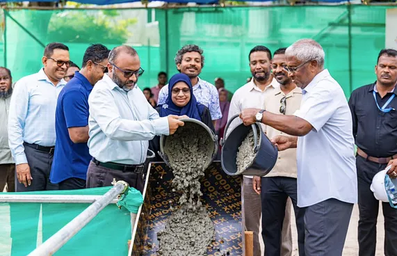 ވިލިމާލޭ މަސްޖިދުއްސަލާމްގެ އާ އިމާރާތުގެ ބިންގާއަޅައިފި