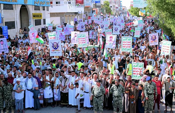 އެމެރިކާ ވަދެއްޖެ ނަމަ ވޭންދެނިވި ރައްދެއް ދޭނަން: ހޫތީން