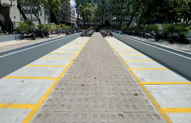 ހުރަވީ ބިލްޑިންގް ބިމުގައި 224 ސައިކަލުގެ ޕާކިން ޒޯނެއް ހުޅުވައިފި