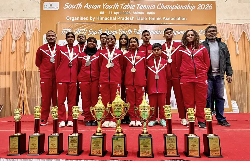 ދެކުނު އޭޝިއާގެ ޔޫތު ޓީޓީ ޗެމްޕިއަންޝިޕުން ތިން ރިހި މެޑައްޔާ އެކު ރާއްޖެ އަށް ތާރީހީ ކާމިޔާބެއް