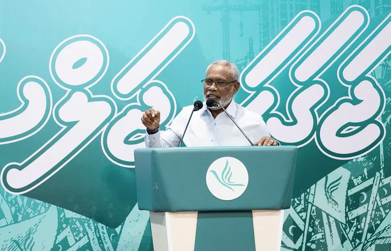 ވޯޓުފޮށިތަކުން ހޯދި ކުރިއެރުމުގެ ހިތްވަރާއެކު 2028  އަށް މި ތިބީ އަމާޒު ހިފައިގެން ގަދަކޮށް: އަބްދުއްރަހީމް