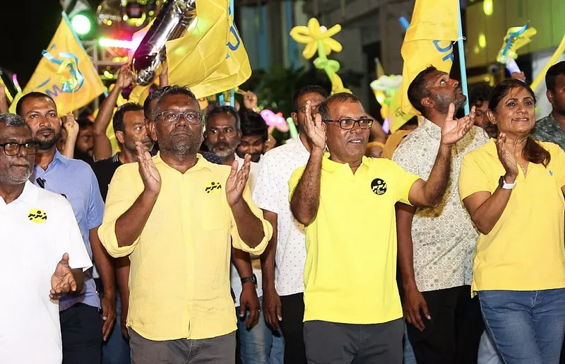 "މި އިންތިހާބު ކާމިޔާބުވާނެ، އެއީ ސުވާލު އުފެދޭ ކަމެއް ނޫން"