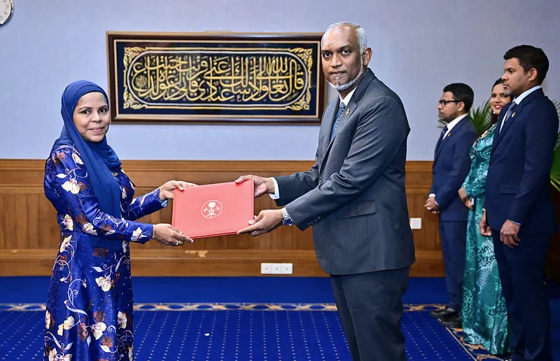 އީޔޫ އާއި ބެލްޖިއަމްގެ ސަފީރު ކަމަށް ދިޔާނާ އައްޔަންކޮށްފި
