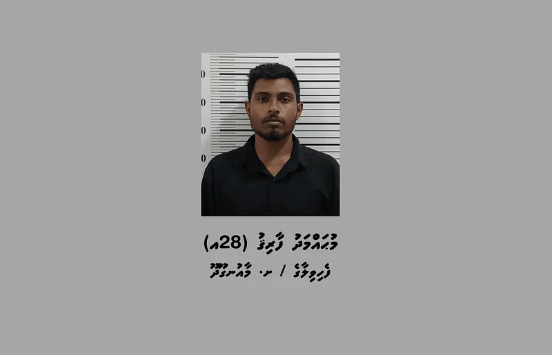 ޑްރަގް ޓްރެފިކްކުރި މީހަކު އުމުރަށް ޖަލަށް