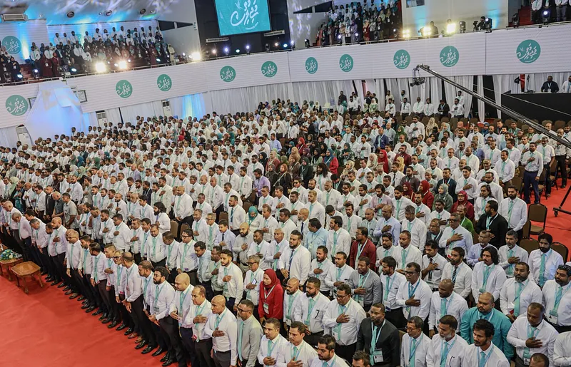 1،300 އަށް ވުރެ ގިނަ މެމްބަރުންނާ އެކު ޕީއެންސީގެ ކޮންގްރެސް ފަށައިފި