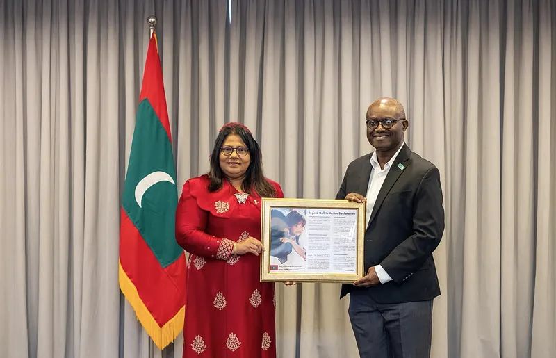 ކުޑަކުދިންނަށް ކުރާ އަނިޔާ ހުއްޓުވުމުގެ ގަރާރުގައި ސޮއިކޮށްފި