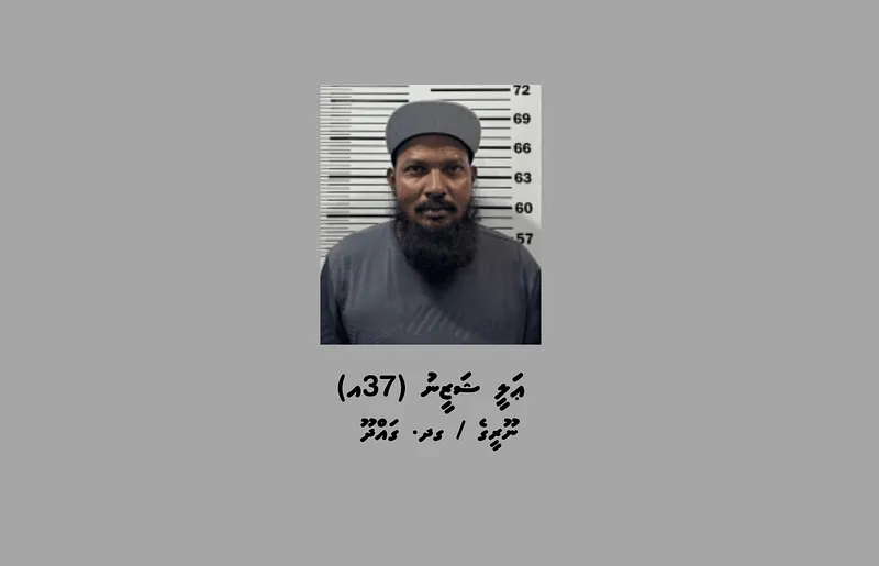 ޑައިމޯފިން ޓްރެފިކް ކުރި މީހަކު އުމުރަށް ޖަލަށް