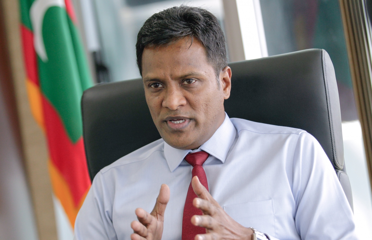 އުމަރު "މިހާރު"އާ ވާހަކަ ދައްކަވަނީ-- ފައިލް ފޮޓޯ: މިހާރު