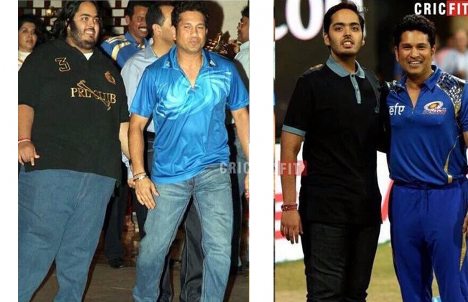 އިންޑިއާގެ މަޝްހޫރު ކްރިކެޓް ކުޅުންތެރިޔާ ސަޗިން ޓެންޑުލްކަރް އާއެކު އަނަންތު ފަލައިރު އާއި މިހާރު ނަގަފައިވާ ފޮޓޯތަކެއް