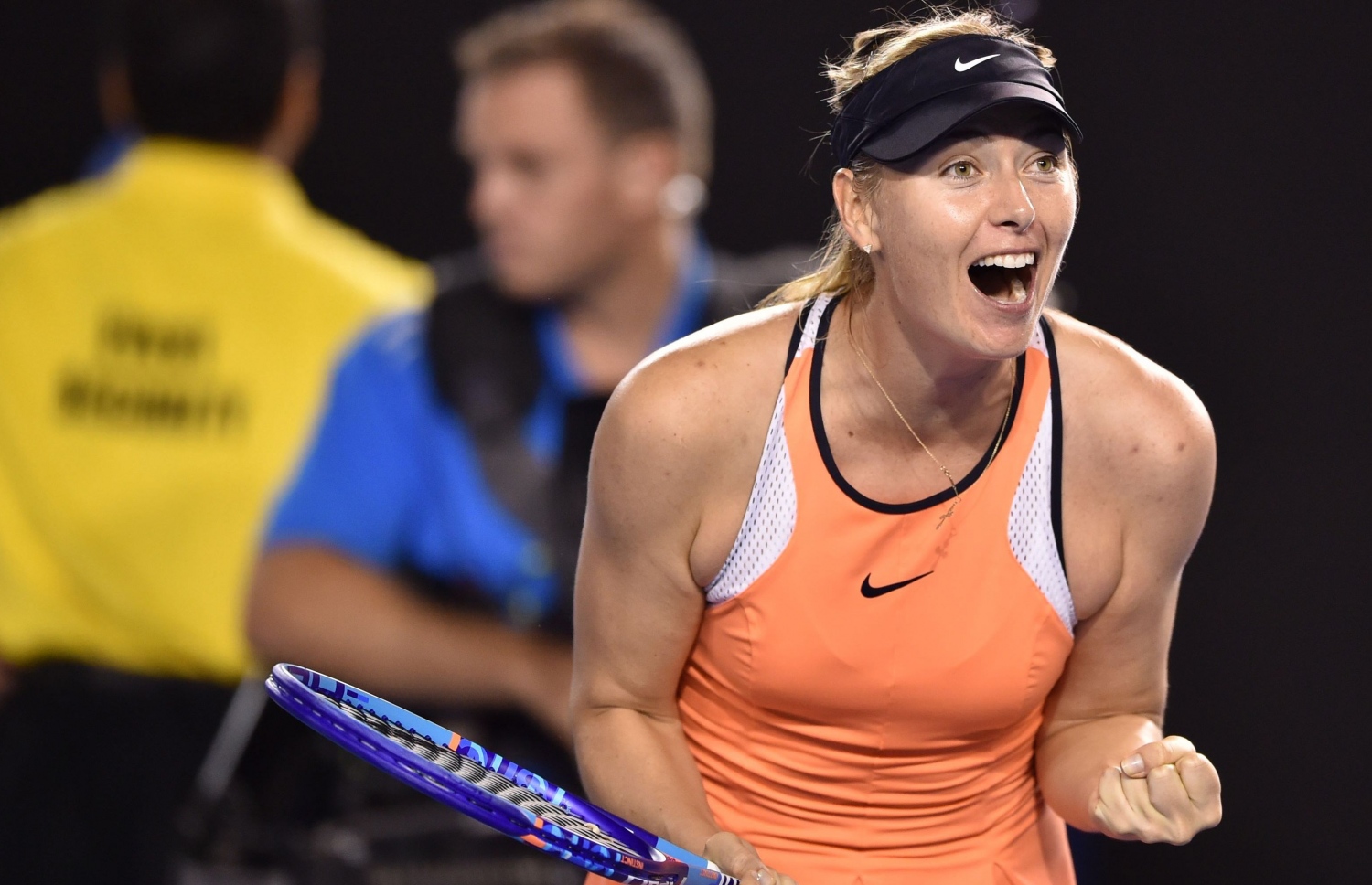 އޮސްޓްރޭލިއަން އޯޕަން މެޗެއްގެ ތެރެއިން ޝަރަޕޯވާ.-- ފޮޓޯ: އޭއެފްޕީ