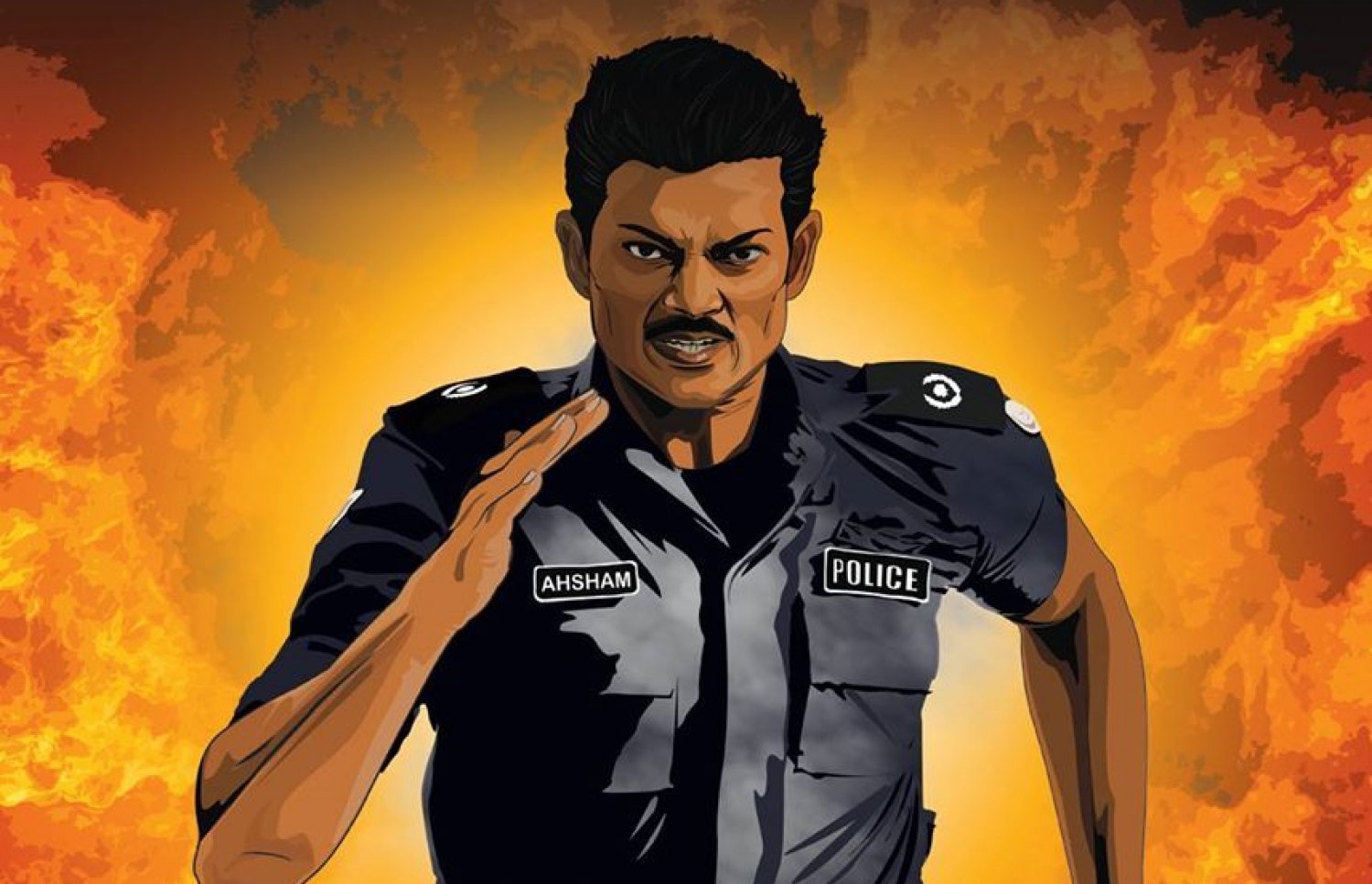 ފިލްމް "އަހްޝަމް" ގެ ޕޯސްޓަރެއް: ސާކް ފެސްޓިވަލްގައި ވާދަ ކުރޭ.