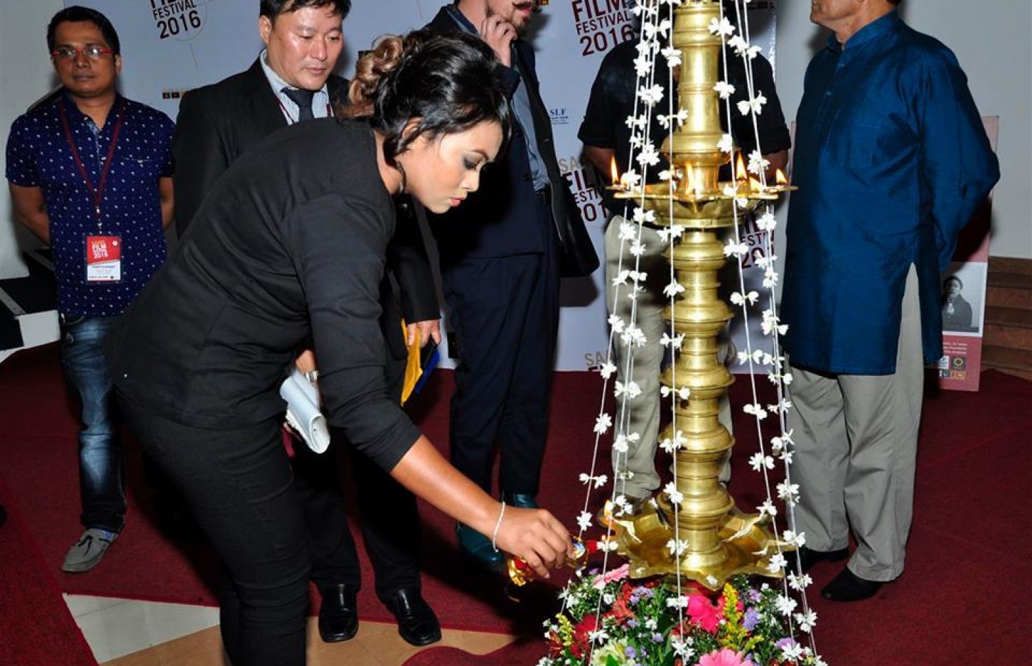 ސާކް ފިލްމް ފެސްޓިވަލް 2016 ފެށުމުގެ ރަސްމިއްޔާތުގައި ރިޝްމީ.