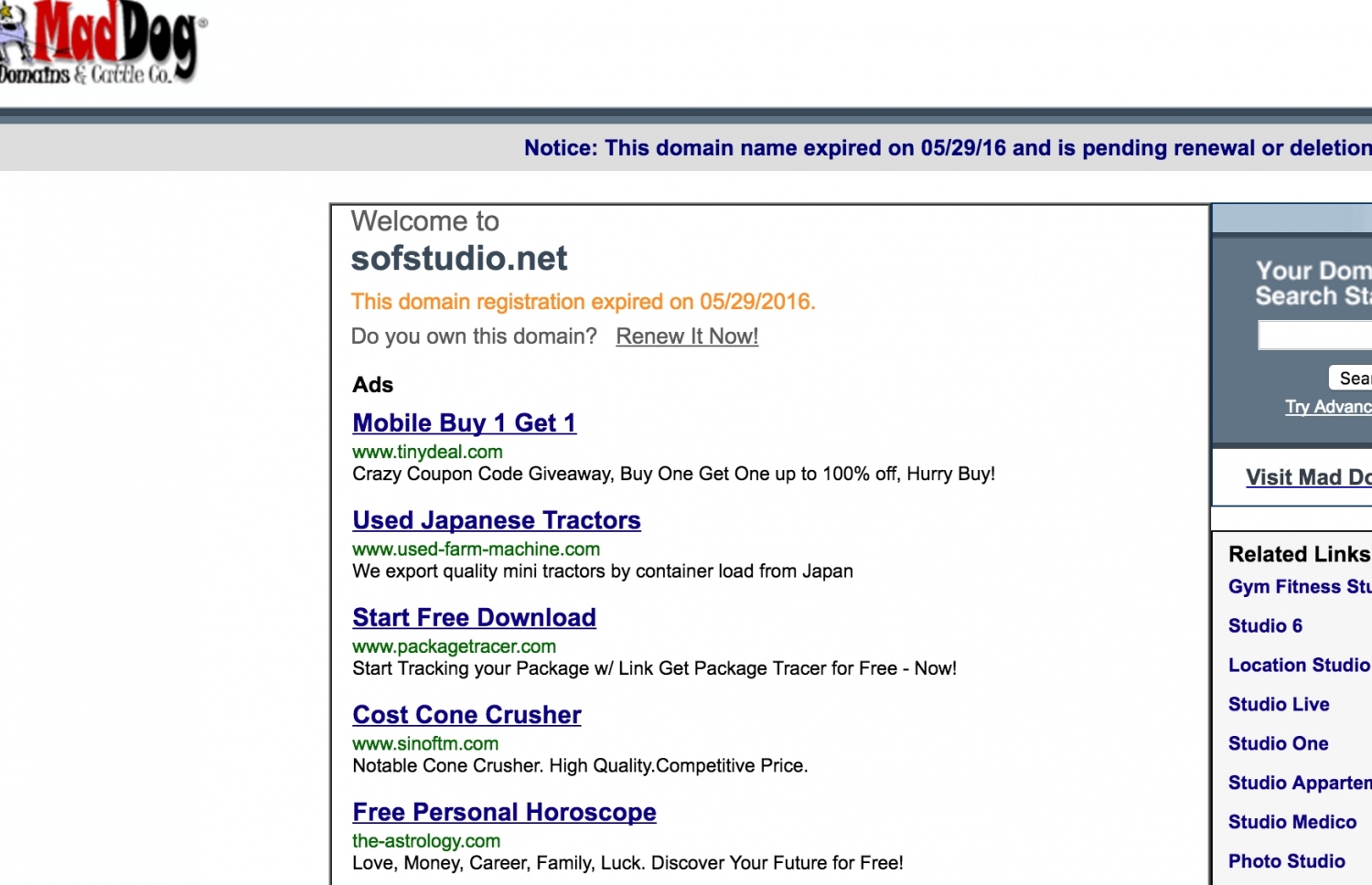 އެސްއޯއެފް ސްޓޫޑިއޯގެ ވެބްސައިޓަށް ވަނުމުން މިހާރު ފެންނަ ޕޭޖު.