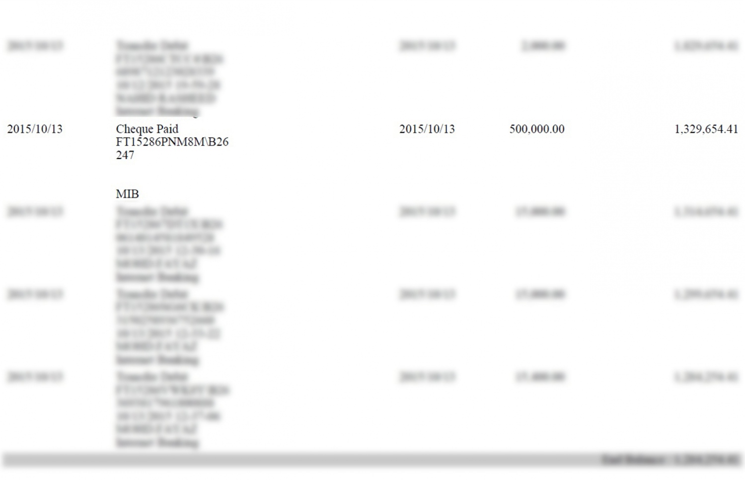 ރައީސް ޔާމީންގެ އެމްއައިބީ އެކައުންޓަށް ޖަމާކުރި ޗެކު އެސްއޯއެފްގެ އެކައުންޓުން ޕްރޮސެސްވެފައި.