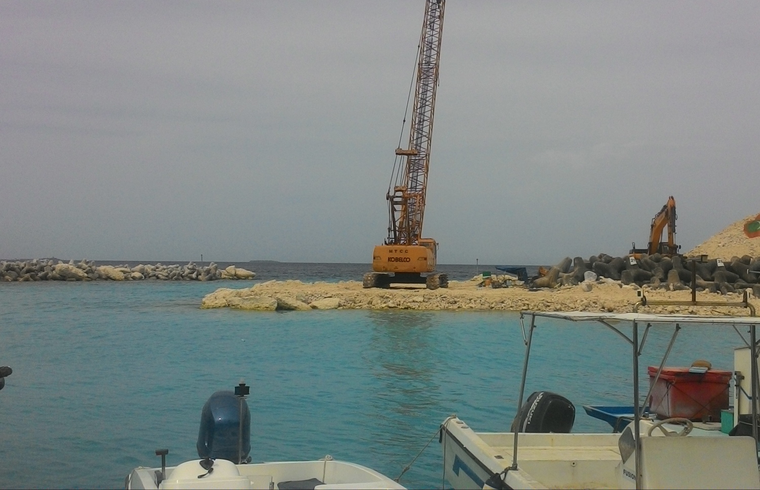 މާލޭގެ ދެކުނު ފަރާތުގައި ކެނޑި ނެރު: މިތަން މިދިއަ ހަފުތާގައި ވަނީ ބޭނުންކުރަން ފަށާފައި