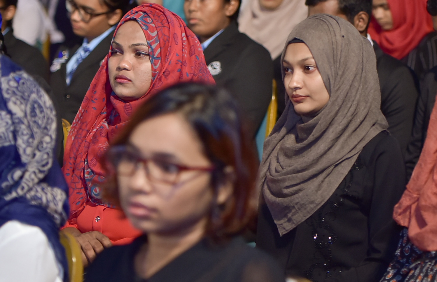 ޒާހިރު ނަސީރުގެ ތައުބީންގެ ޖަލްސާގެ ބައެއް ބައިވެރިން.---ފޮޓޯ: މުހައްމަދު ޝަރުހާން/މިހާރު