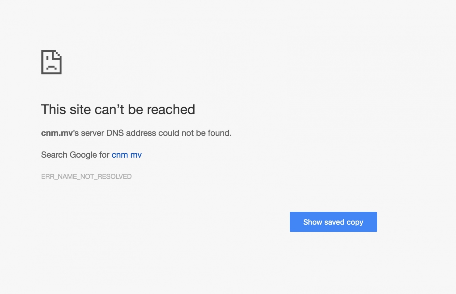 ސީއެންއެމްގެ ވެބްސައިޓަށް ވަނުމުން މިހާރު ފެންނަ ސްކްރީން.