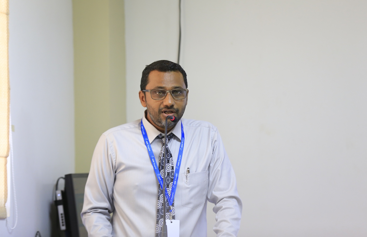 އޭޑީކޭ ހޮސްޕިޓަލްގެ މެނޭޖިން ޑިރެކްޓަރު އަފްއާލް.