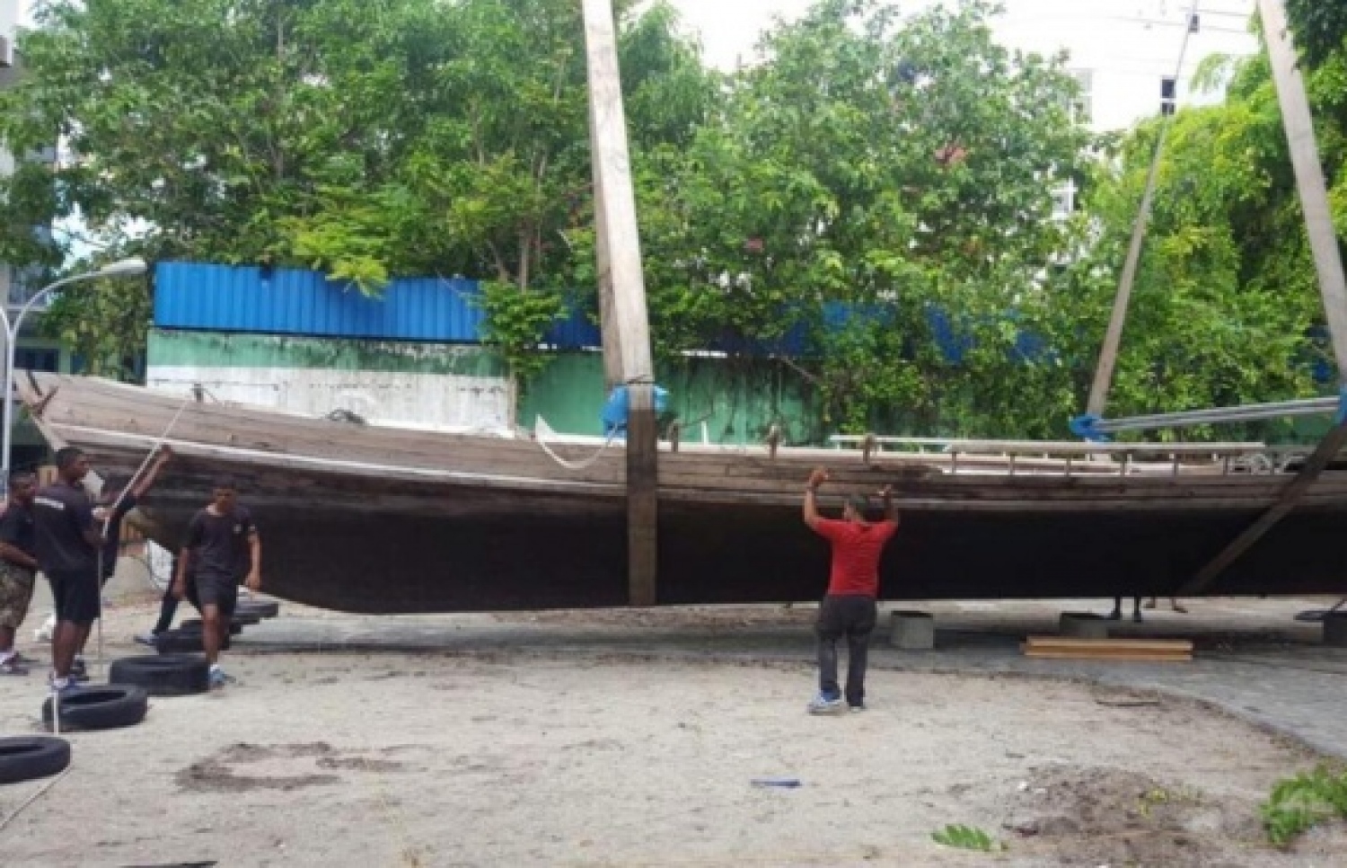 ކަޅުއޮއްފުންމި. ސިޓީ ޕާކް ތަރައްގީ ކުރާނީ އެ އޮޑި އާންމުންނަށް ފެންނަ ގޮތަށް. - ފޮޓޯ: ހޯމް މިނިސްޓްރީ