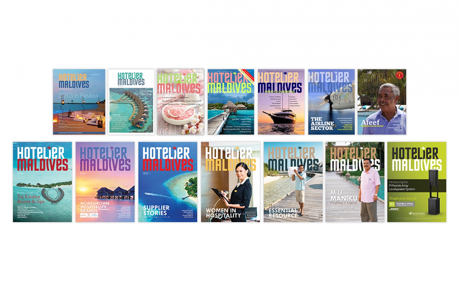 ހޮޓެލިއާ މެގަޒިންގެ ކަވަ ފޮޓޯތަކެއް