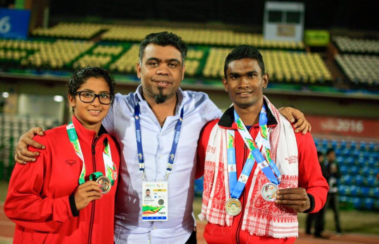 މަރުޒޫގު (މ) ދުވުންތެރިޔާ ސާއިދު (ކ) އާއި ފެތުންތެރިޔާ ސަޖަންއާ އެކު.