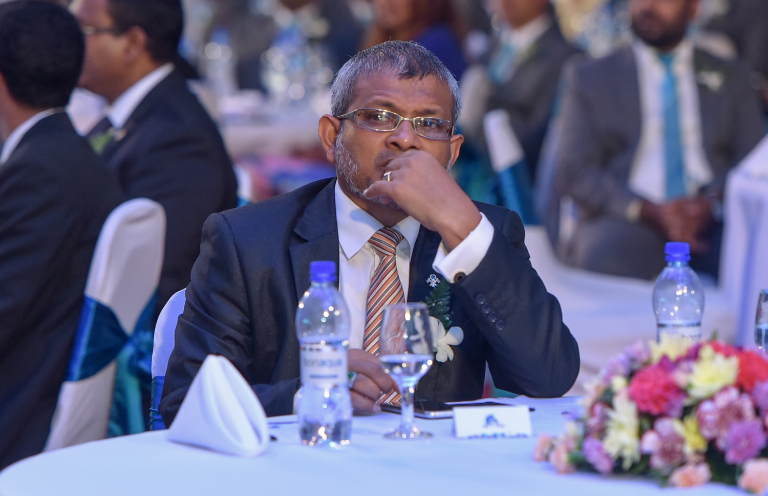 މާލެ: އޮގަސްޓް 2، 2016: މޯލްޑިވްސް އިންލެންޑް ރެވެނިއު އޮތޯރިޓީ (މީރާ)ގެ ހަ ވަނަ އަހަރީ ދުވަސް ފާހަގަ ކުރުމަށް ދަރުބާރުގޭގައި ބޭއްވި ޖަލްސާ.-- ފޮޓޯ: މުހައްމަދު ޝަރުހާން/ މިހާރު