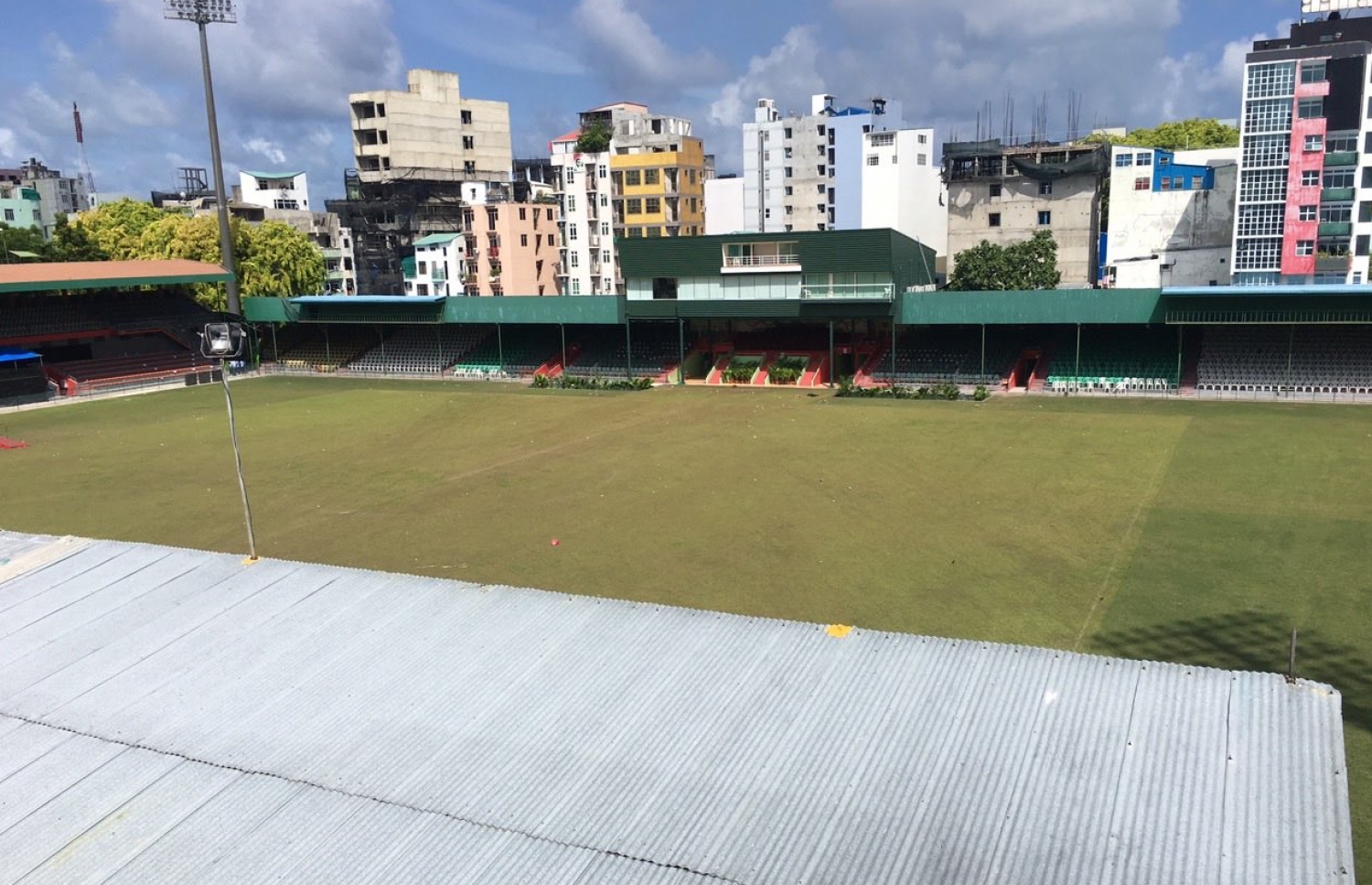 ގަލޮޅު ދަނޑުގެ އޭރިއަލް ފޮޓޯއެއް. -- ފޮޓޯ: މުހައްމަދު ޝަރުހާން